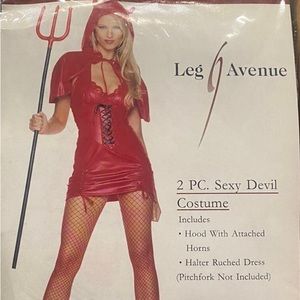 Leg Avenue Sexy Devil costume Dress only sz M